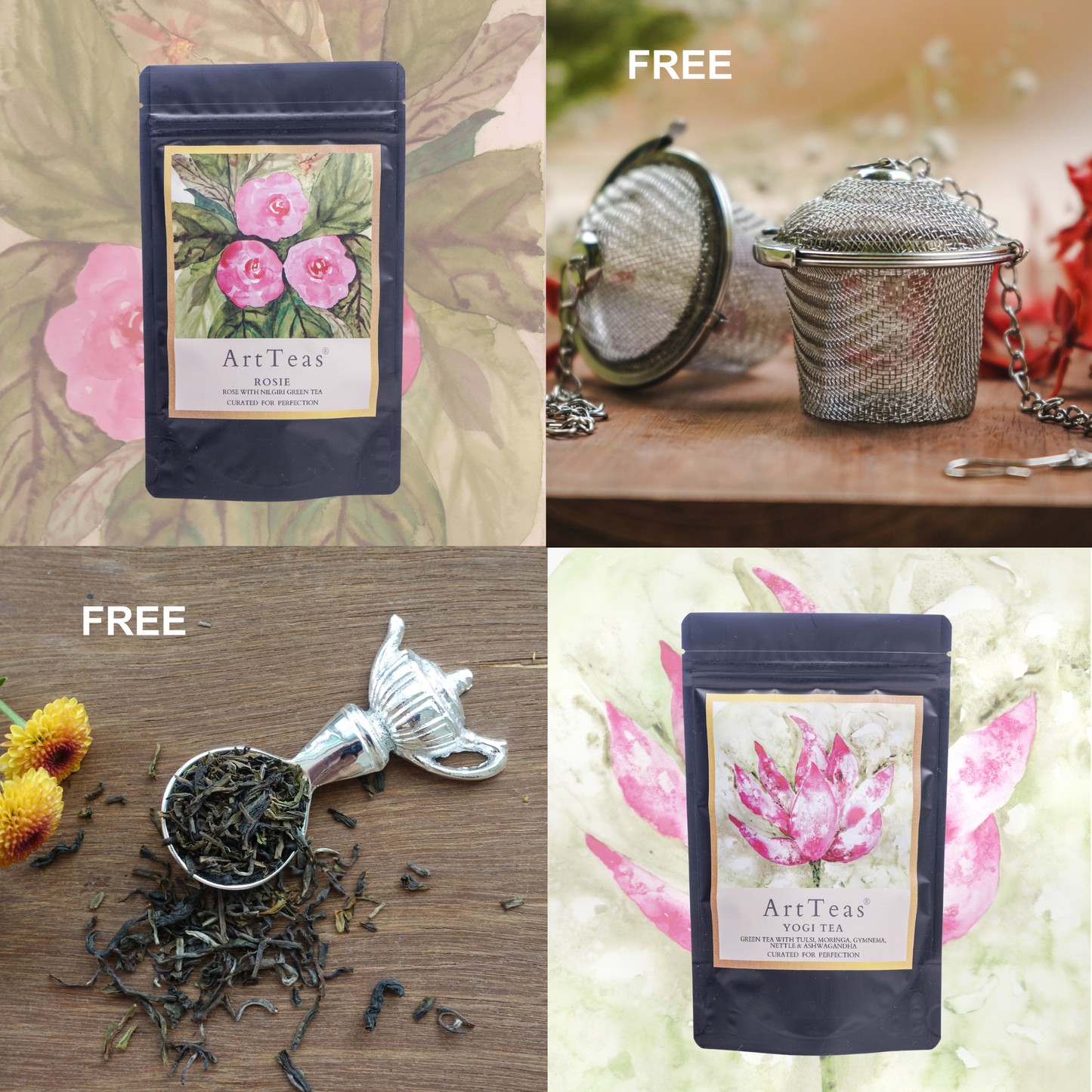 Tea lover's Delight (Free Infuser & Spoon) Limited Edition