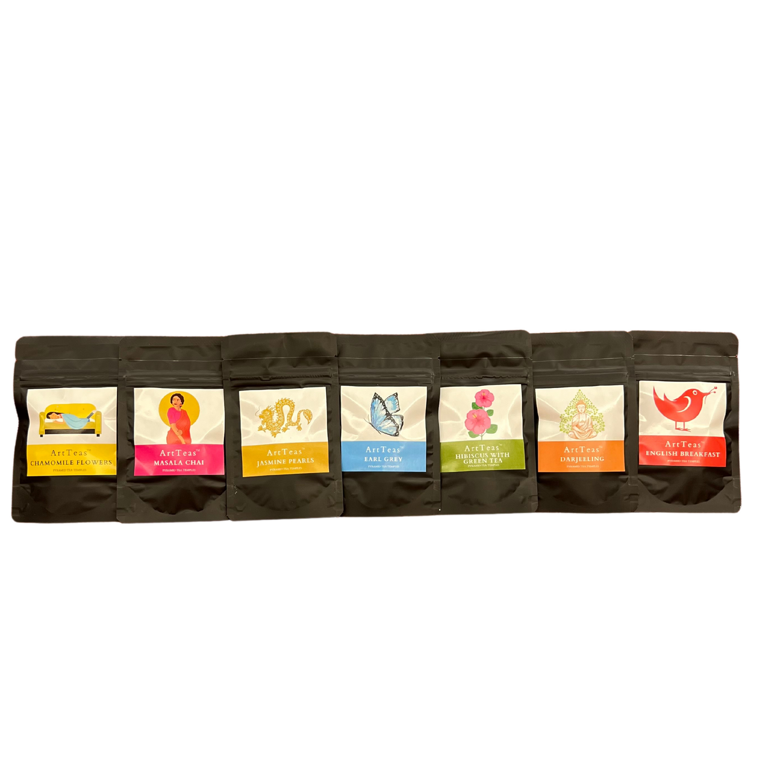 Buy Pyramid Tea bags Sample sets Online : Chai Experience